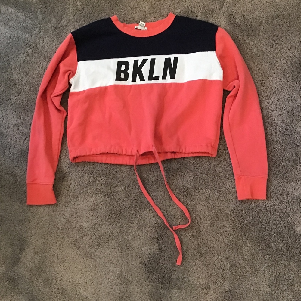 , cropped, trendy, cute, tie, BKLN